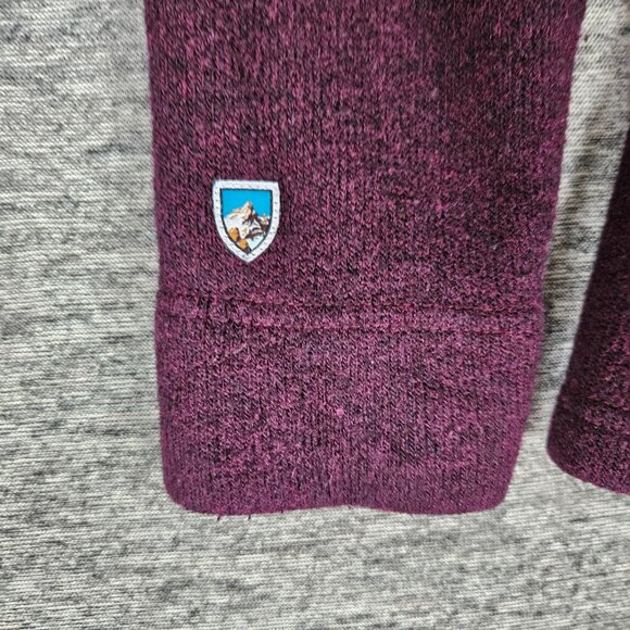 Kuhl Hoodie Womens Small Stella Hoody Jacket Fleece Zip Up Outdoors Purple - Picture 7 of 13